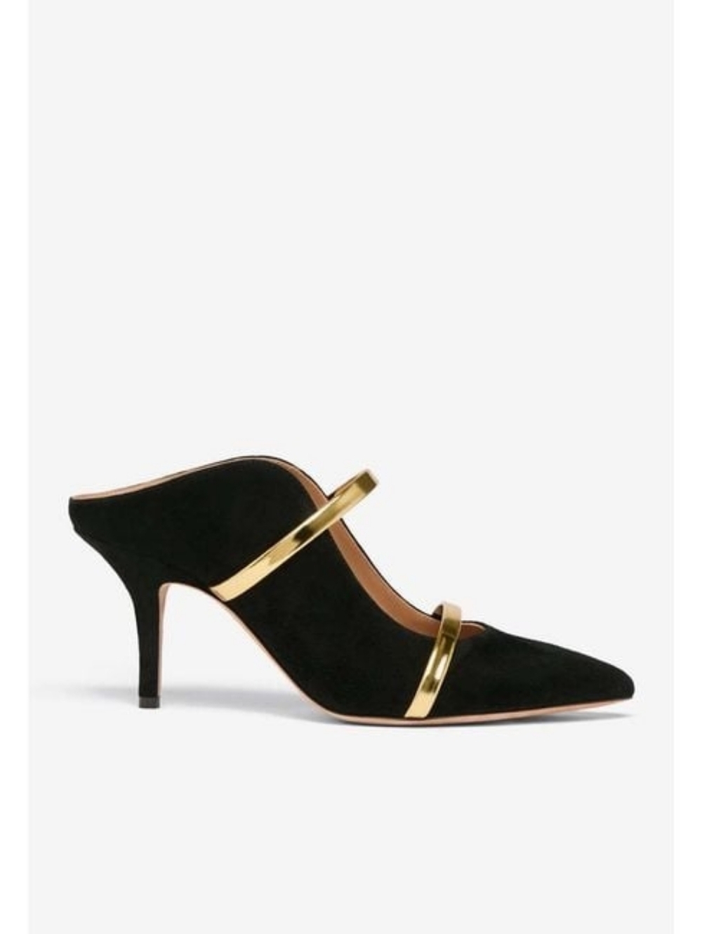 Malone Souliers Maureen 70 Suede Mule, Size 8.5